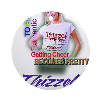 I feel Cheer for Thizzel Ornament (Round)