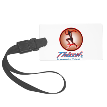 Runner Logo Luggage Tag