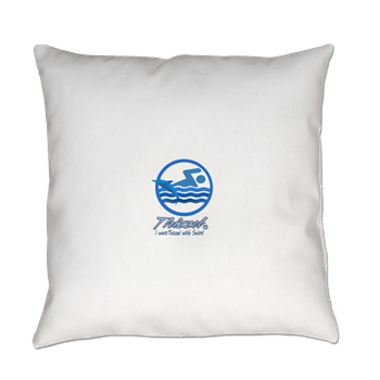 Swimming Logo Everyday Pillow