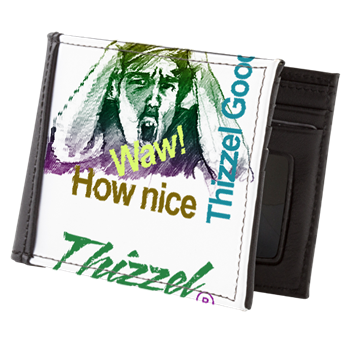 Thizzel Nice Goods Logo Mens Wallet