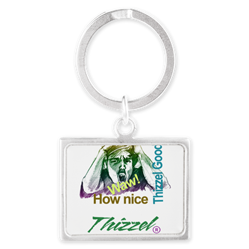 Thizzel Nice Goods Logo Keychains