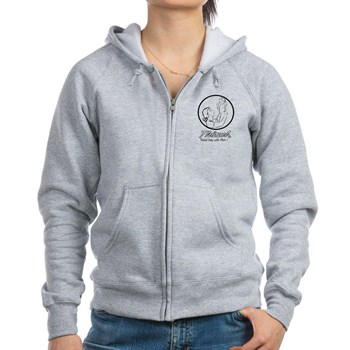 Mom Baby Logo Zip Hoodie