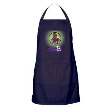 Singer Logo Apron (dark)