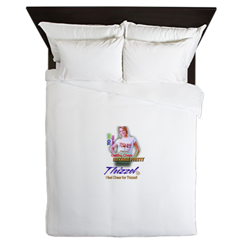 I feel Cheer for Thizzel Queen Duvet