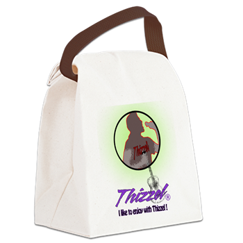 Singer Logo Canvas Lunch Bag