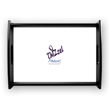 Text Effect Logo Coffee Tray