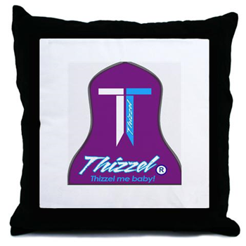 Thizzel Bell Throw Pillow