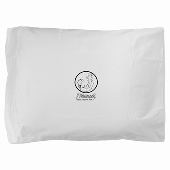 Mom Baby Logo Pillow Sham