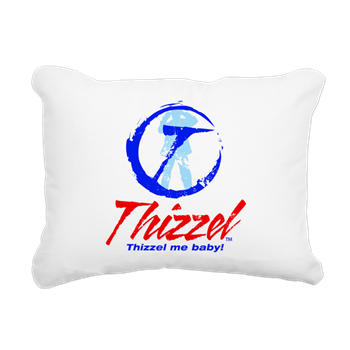 Thizzel Rectangular Canvas Pillow