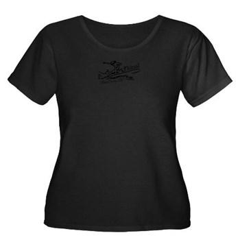 Thizzel Surfing Plus Size T-Shirt