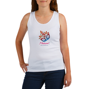 Artistic Leaves Logo Tank Top