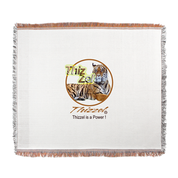 Power Logo Woven Blanket