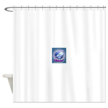 Thizzel Globe Shower Curtain