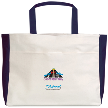 Thizzel Successful Logo Beach Tote