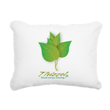 Growing Vector Logo Rectangular Canvas Pillow
