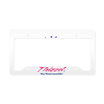 Around Me Vector Logo License Plate Holder