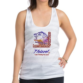 Am Thirsty Logo Racerback Tank Top