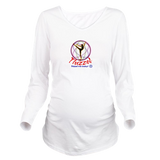 Thizzel Dancing Long Sleeve Maternity T-Shirt