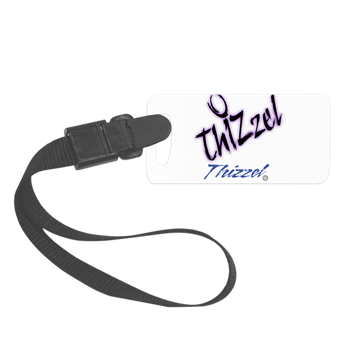 Text Effect Logo Luggage Tag