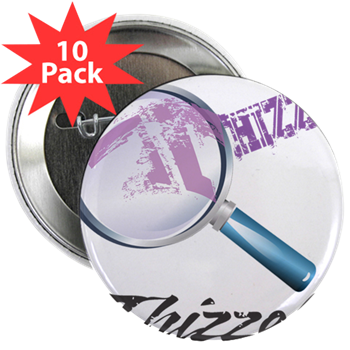 Magnifier Logo 2.25" Button (10 pack)