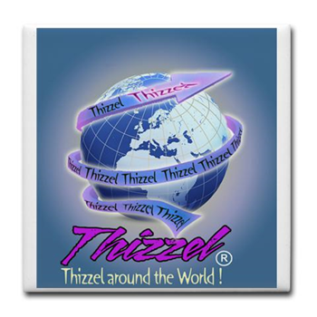 Thizzel Globe Tile Coaster