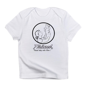 Mom Baby Logo Infant T-Shirtc