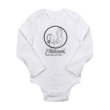 Mom Baby Logo Body Suit