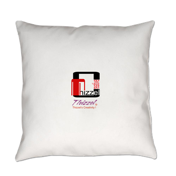 Thizzel Creativity Logo Everyday Pillow