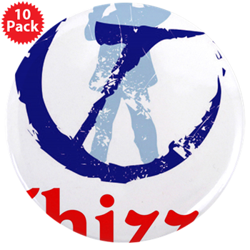 THIZZEL Trademark 3.5" Button (10 pack)