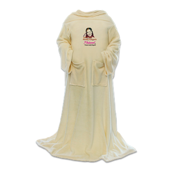 Thizzel Elegant Logo Blanket Wrap