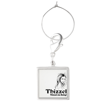 Thizzel Lady Wine Charms