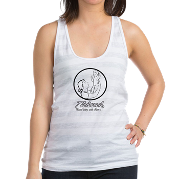 Mom Baby Logo Racerback Tank Top