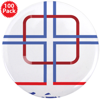 Bond Vector Logo 3.5" Button (100 pack)