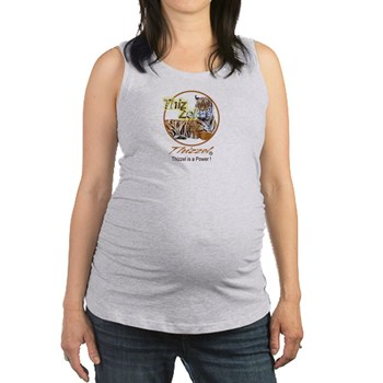 Power Logo Maternity Tank Top