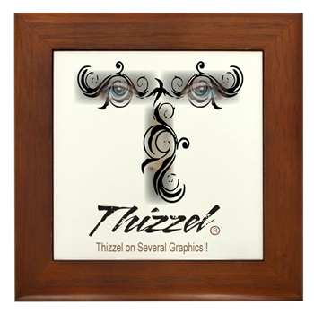 Face Graphics Logo Framed Tile