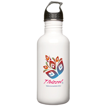 Artistic Leaves Logo Water Bottle