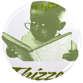Thizzel Study Logo 3.5" Button