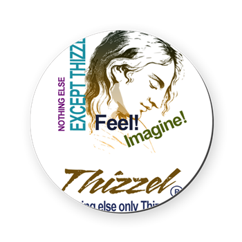 Only Thizzel Logo Cork Coaster