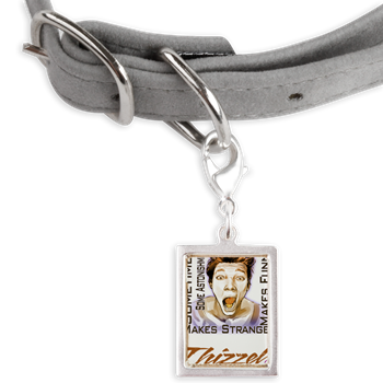 Thizzel makes me Funny Pet Tags