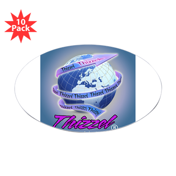 Thizzel Globe Decal