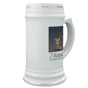 Rainy Logo Stein