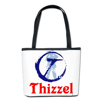 THIZZEL Trademark Bucket Bag