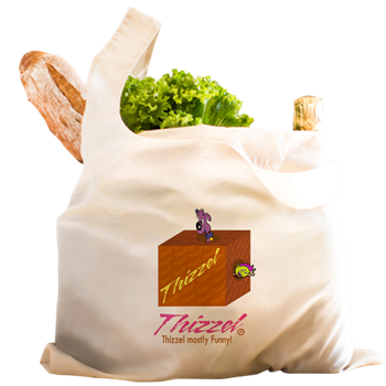 Funny Logo Reusable Shopping Bag