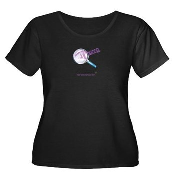 Magnifier Logo Plus Size T-Shirt