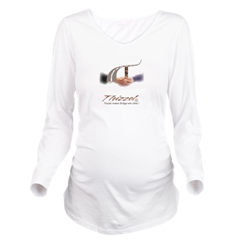Bridge Logo Long Sleeve Maternity T-Shirt