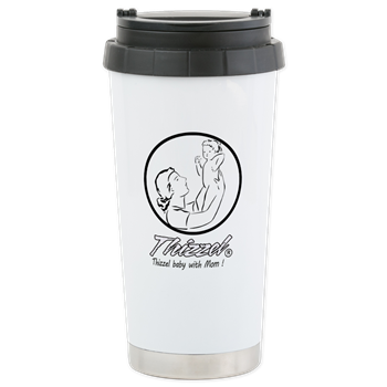 Mom Baby Logo Travel Mug