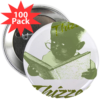Thizzel Study Logo 2.25" Button (100 pack)