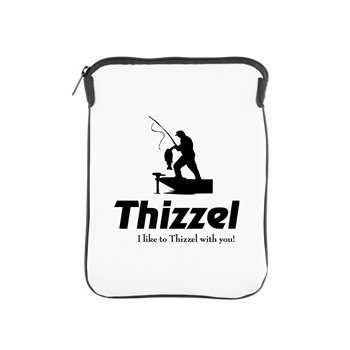 Thizzel Fishing iPad Sleeve