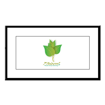 Growing Vector Logo Small Framed Print