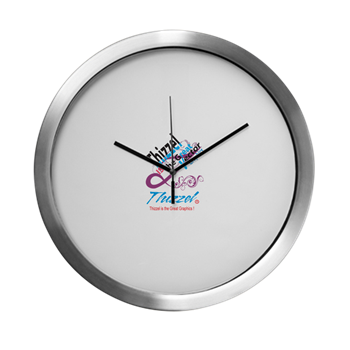 Vector Graphics Logo 01 Modern Wall Clock